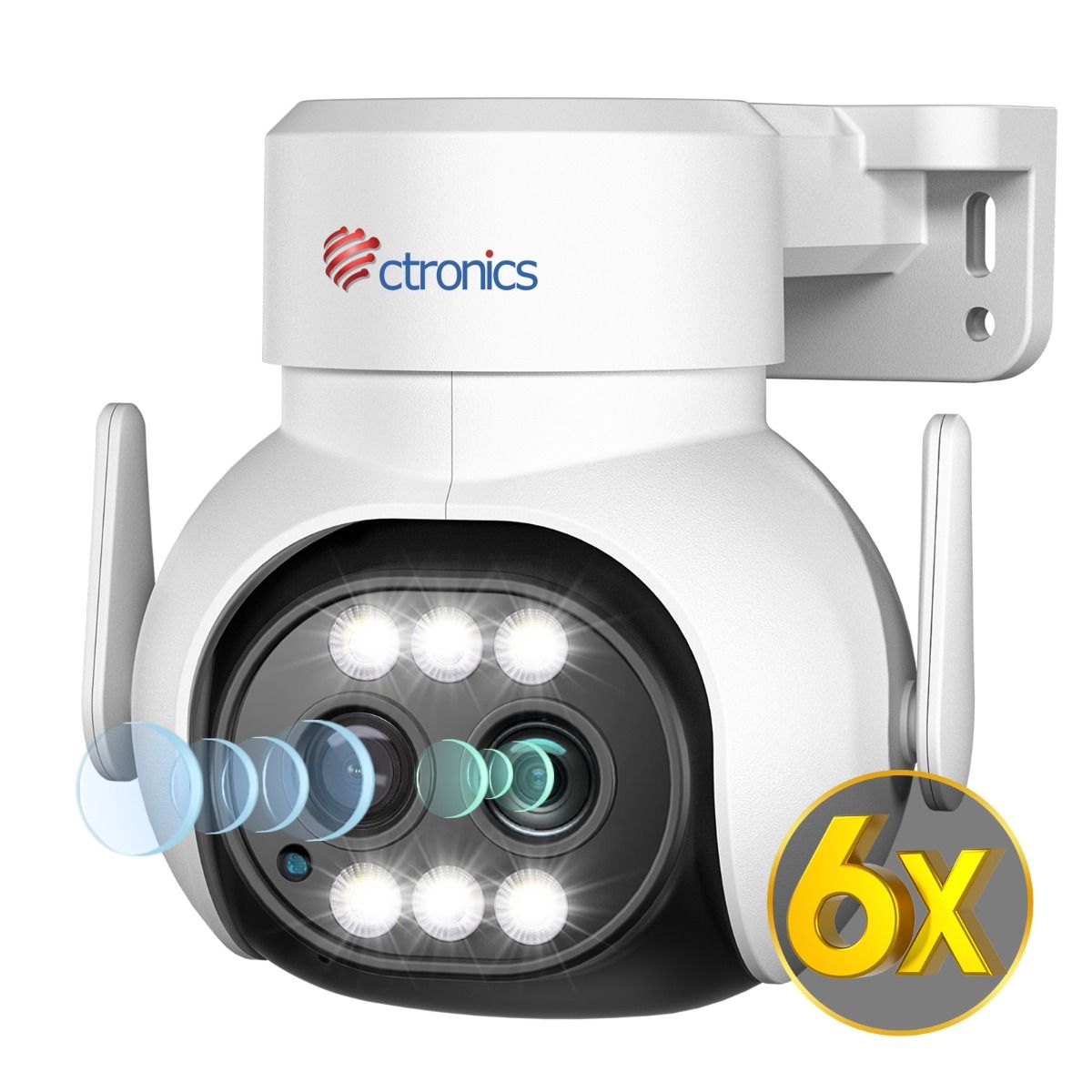 【色: JP】【 4K・5GWi-Fi対応・金属製 】Ctronics 防犯カメ